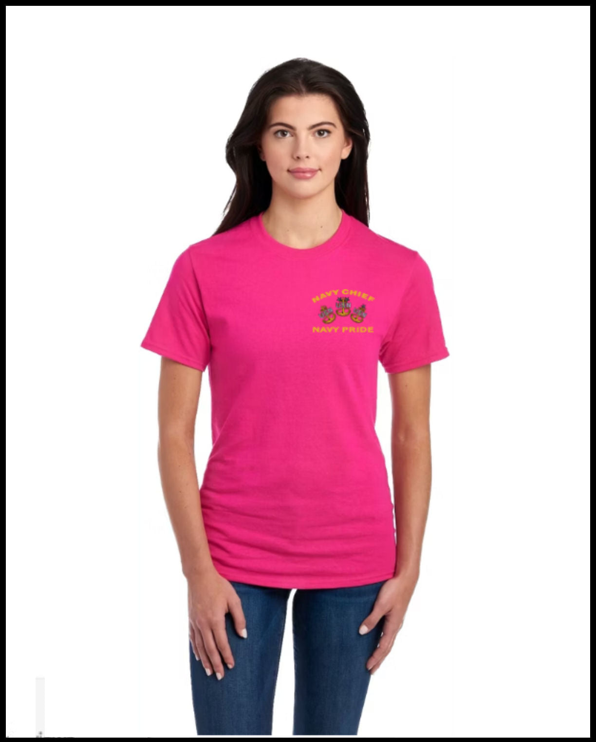 Hot Pink Chief Pride & Leadership T-Shirt