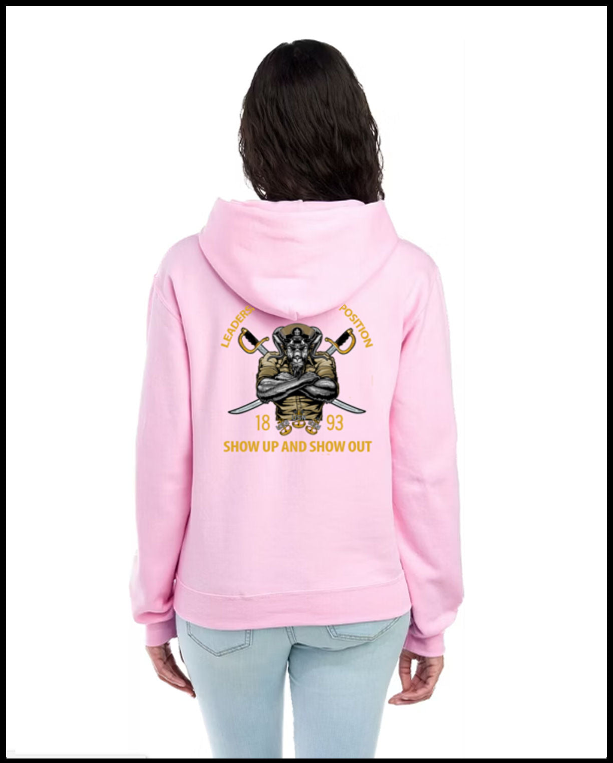 Chief Pride & Leadership Light Pink Hooded Sweatshirt – Chief & Company