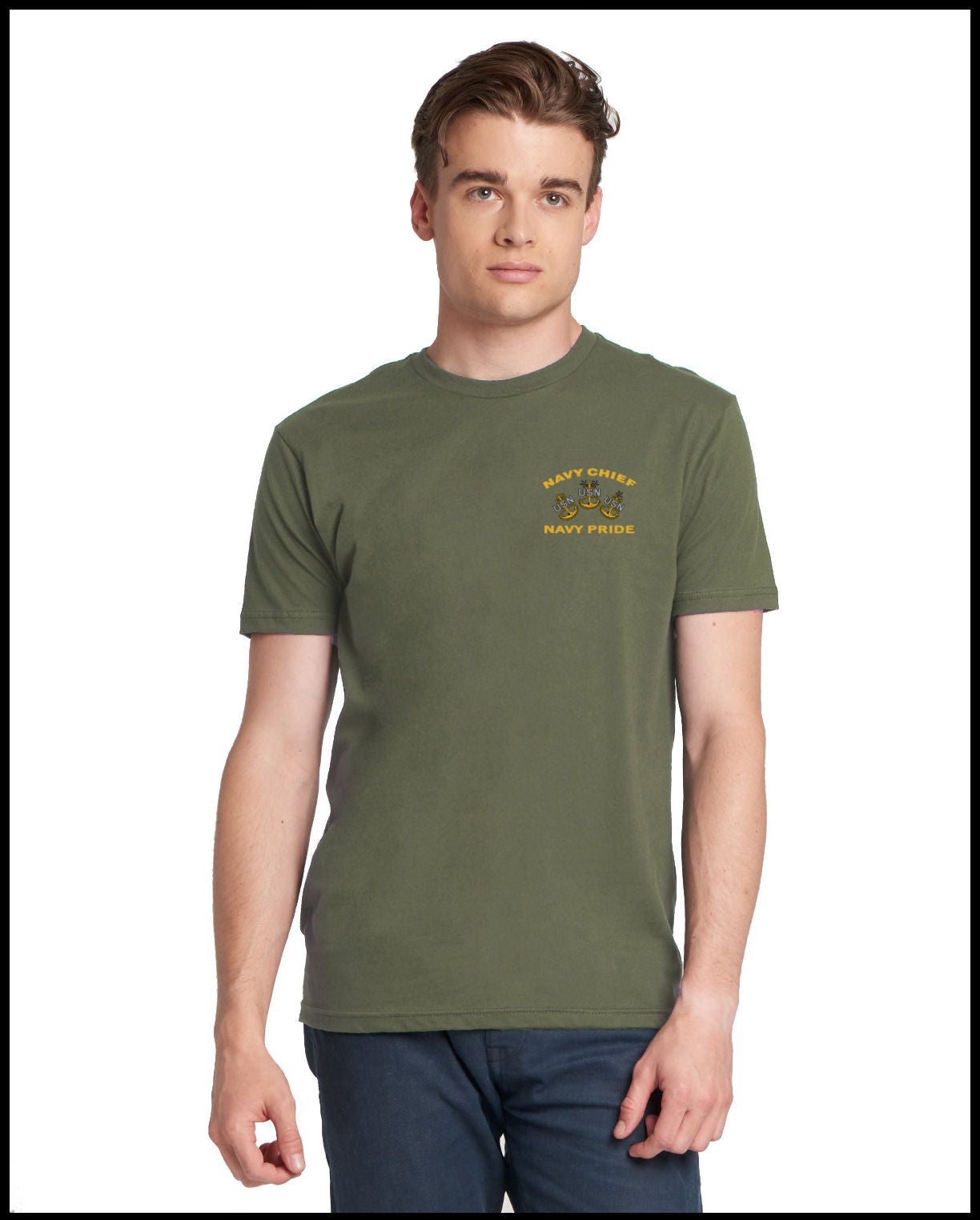 Military Green Chief Pride & Leadership T-Shirt
