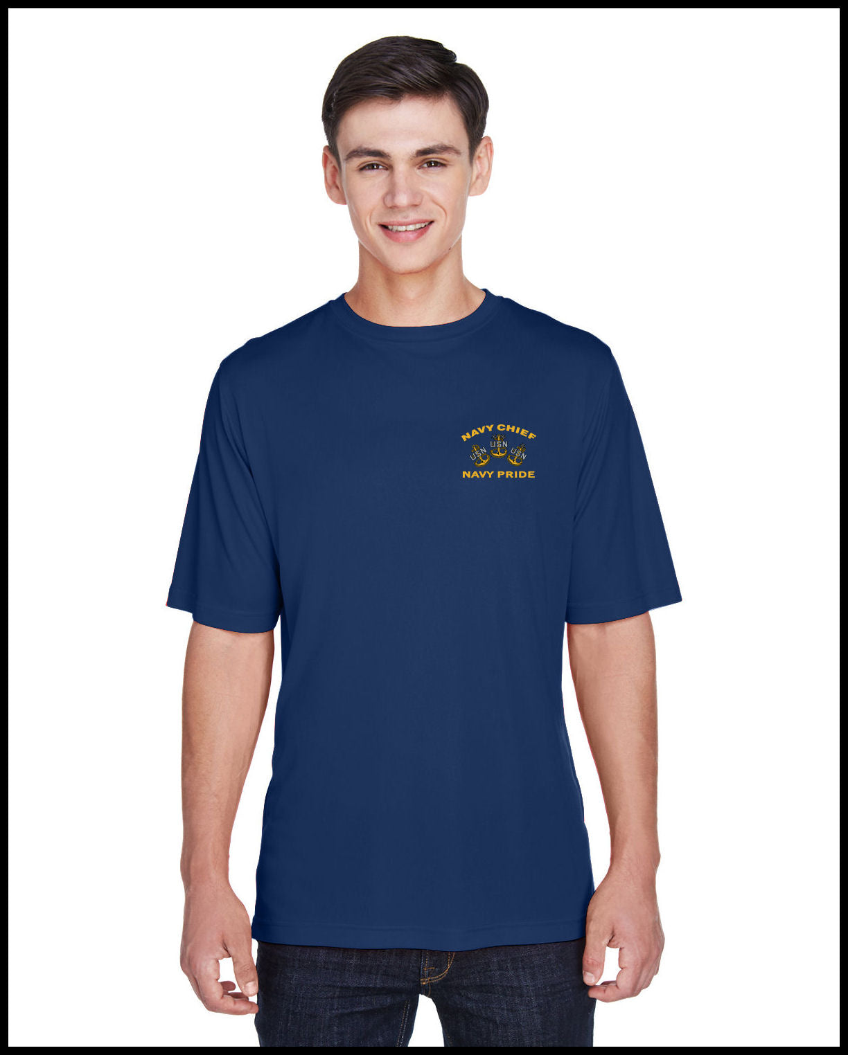 Navy Blue Chief Pride & Leadership T-Shirt