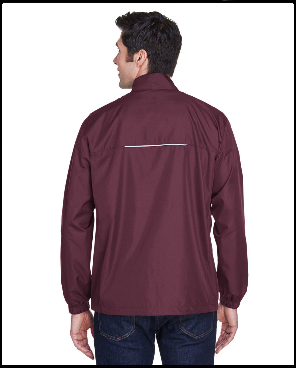 Navy Chief Navy Pride Burgundy Techno Lightweight Jacket