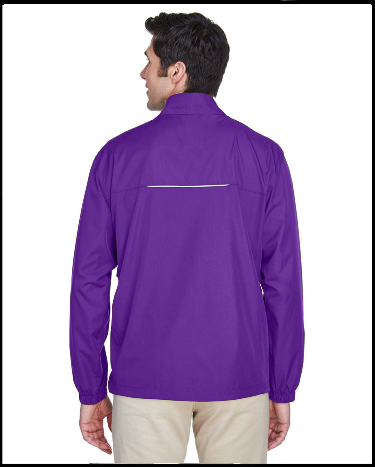 Navy Chief Navy Pride Purple Techno Lightweight Jacket