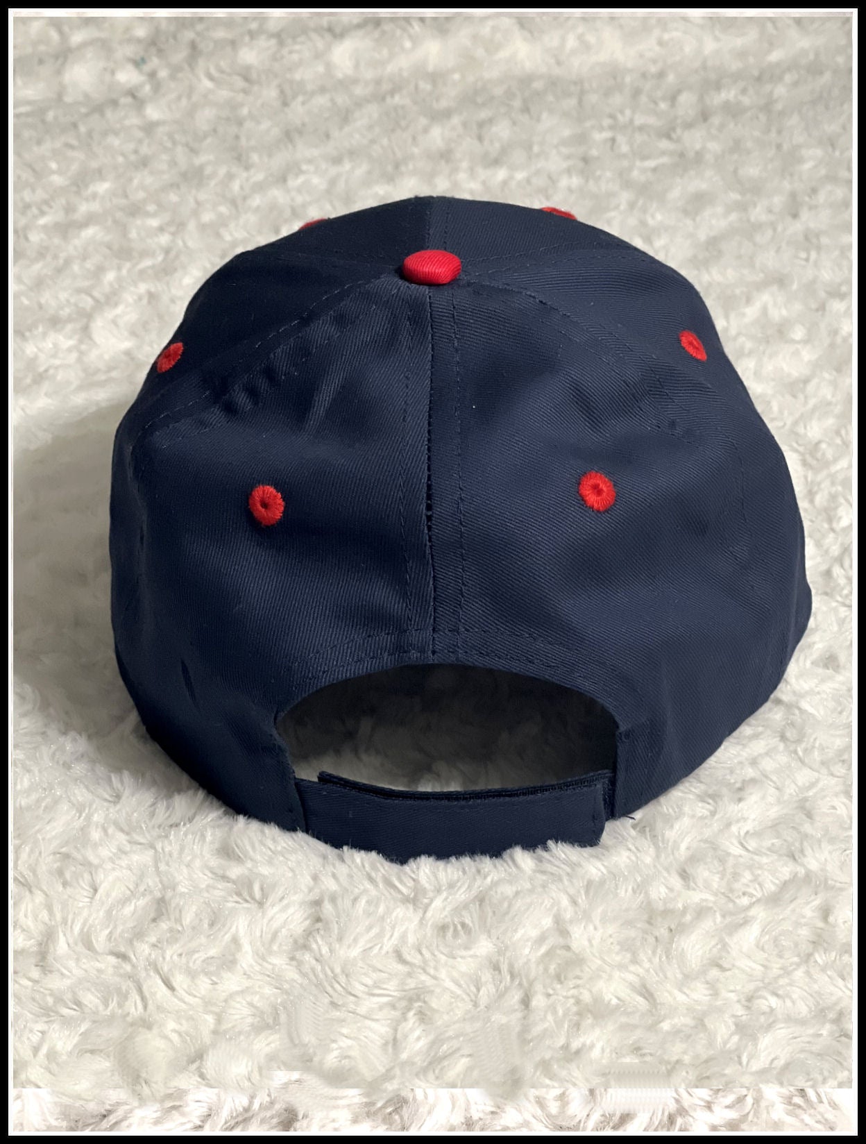 Navy & White CPO USA Hat