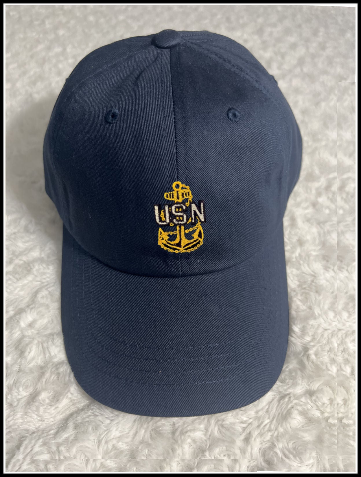 Navy CPO Hat - Cotton