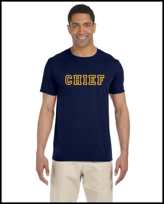 Chief Navy & Golden Yellow T-Shirt