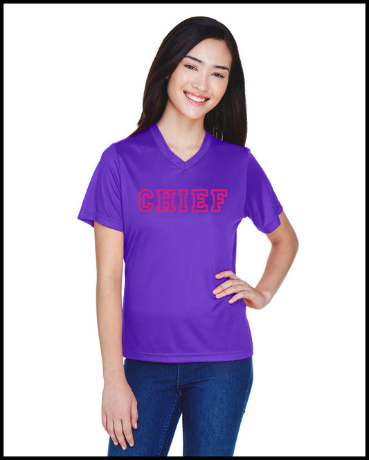 CPO Purple & “PINK” DryFit T-Shirt