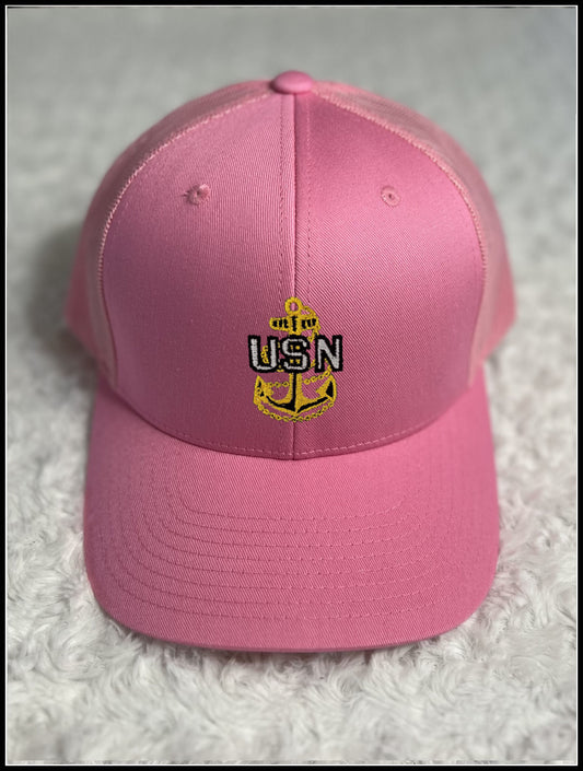 Pink CPO Trucker Hat