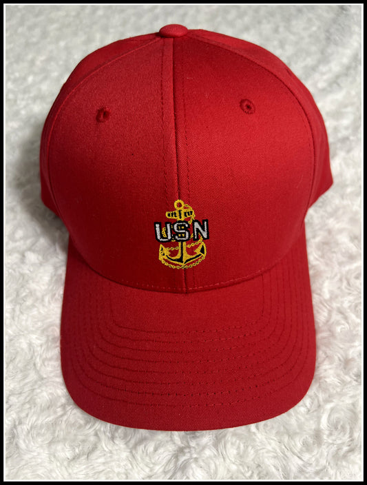 Red CPO Snapback Hat