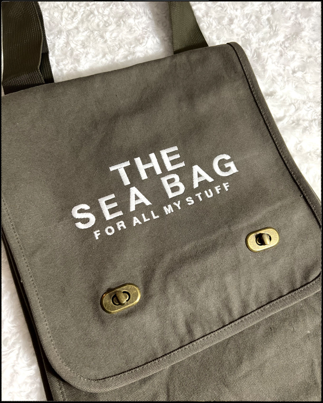The Sea Bag Military Green Tote