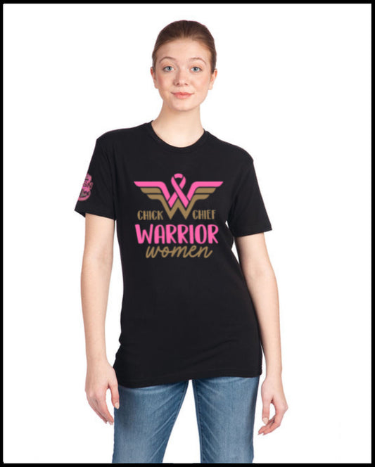 Warrior Women (Chick Chief) Black T-Shirt