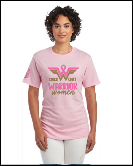 Warrior Women (Chick Chief) Pink T-Shirt