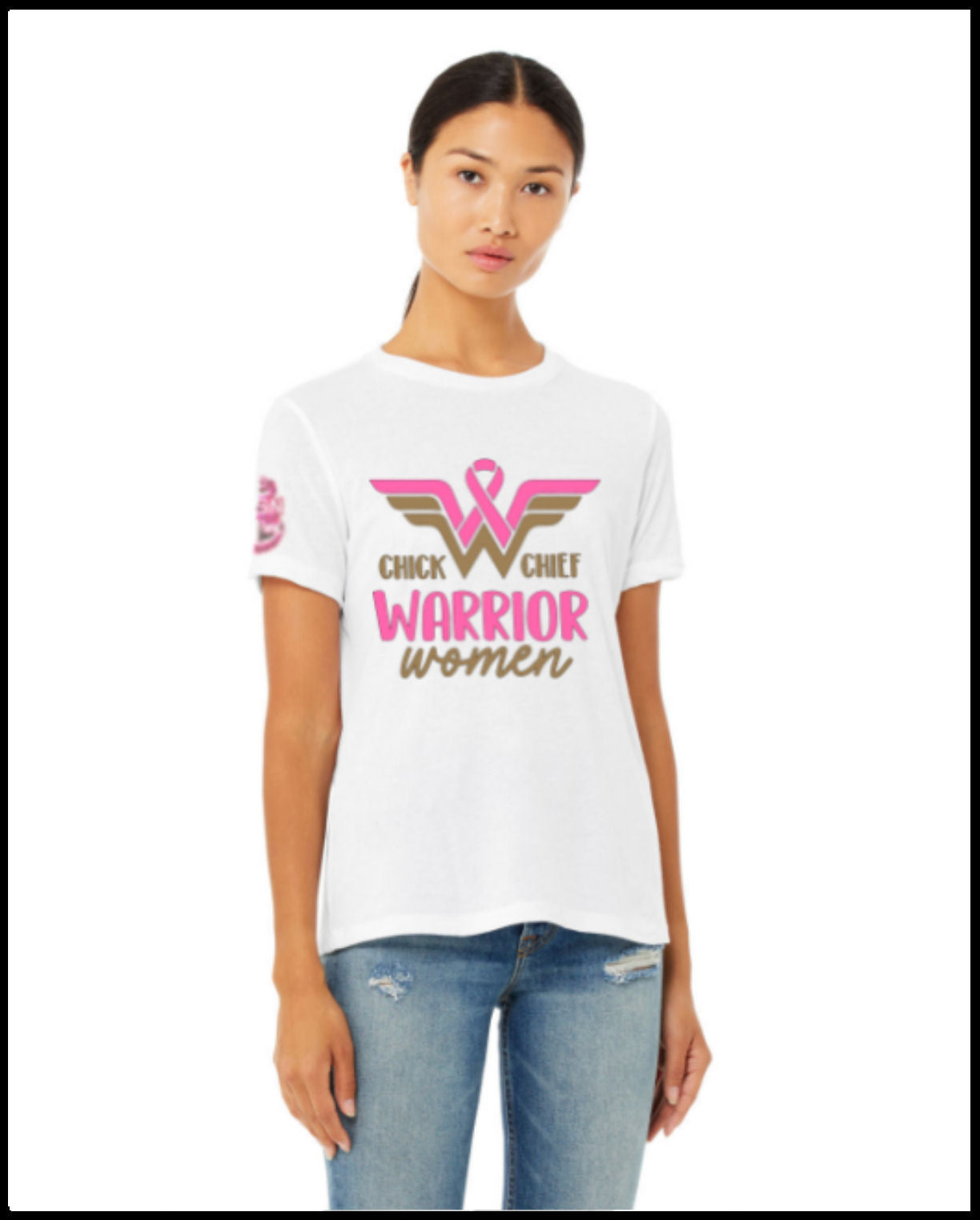 Warrior Women (Chick Chief) White T-Shirt