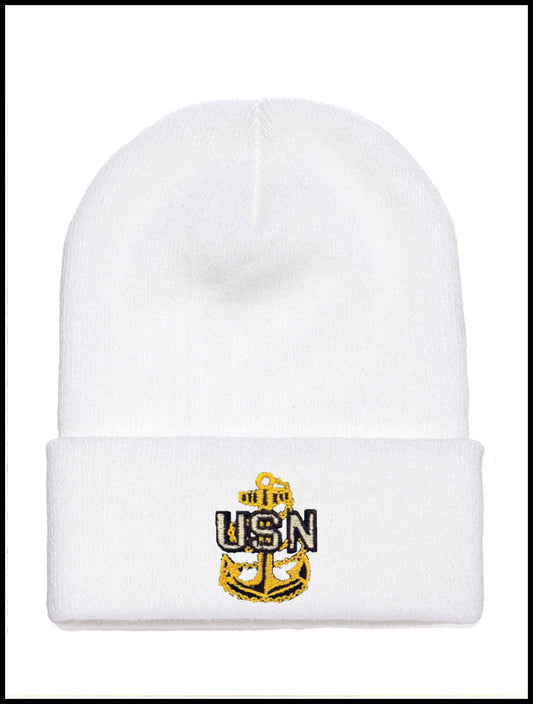 CPO Beanie White