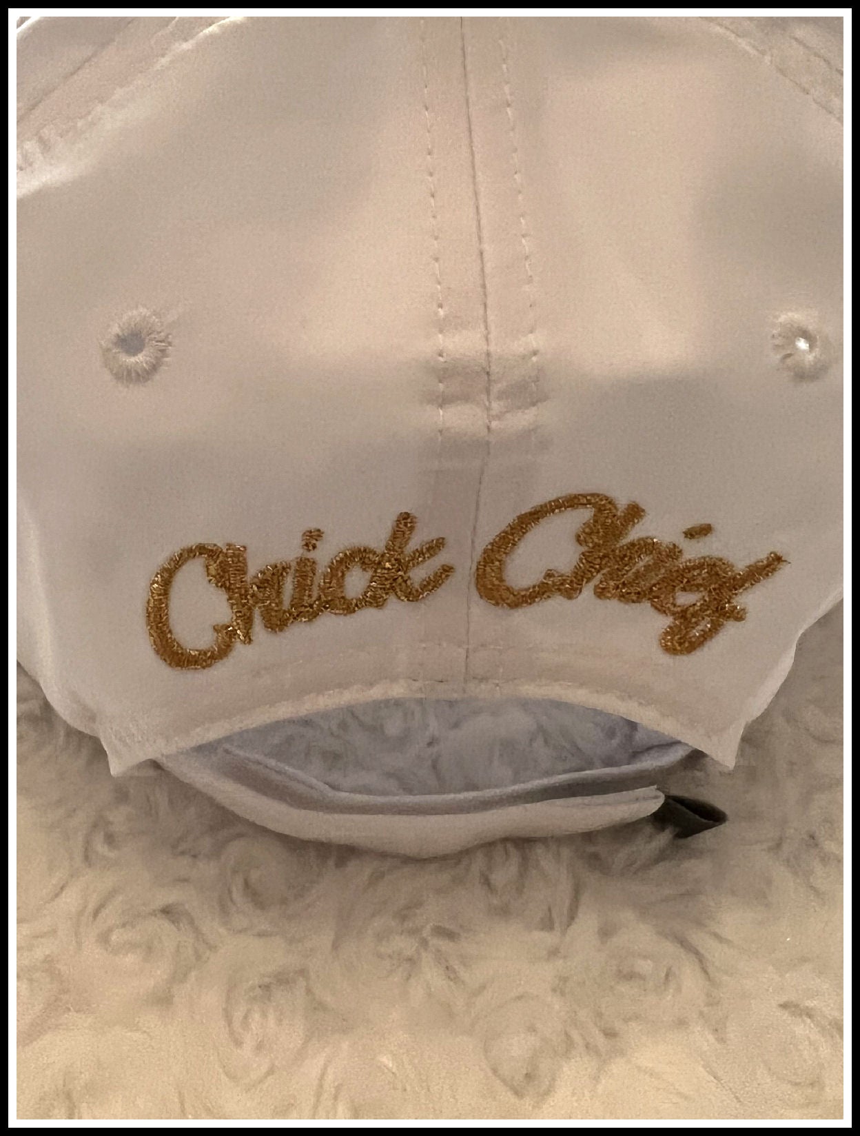 White CPO Hat